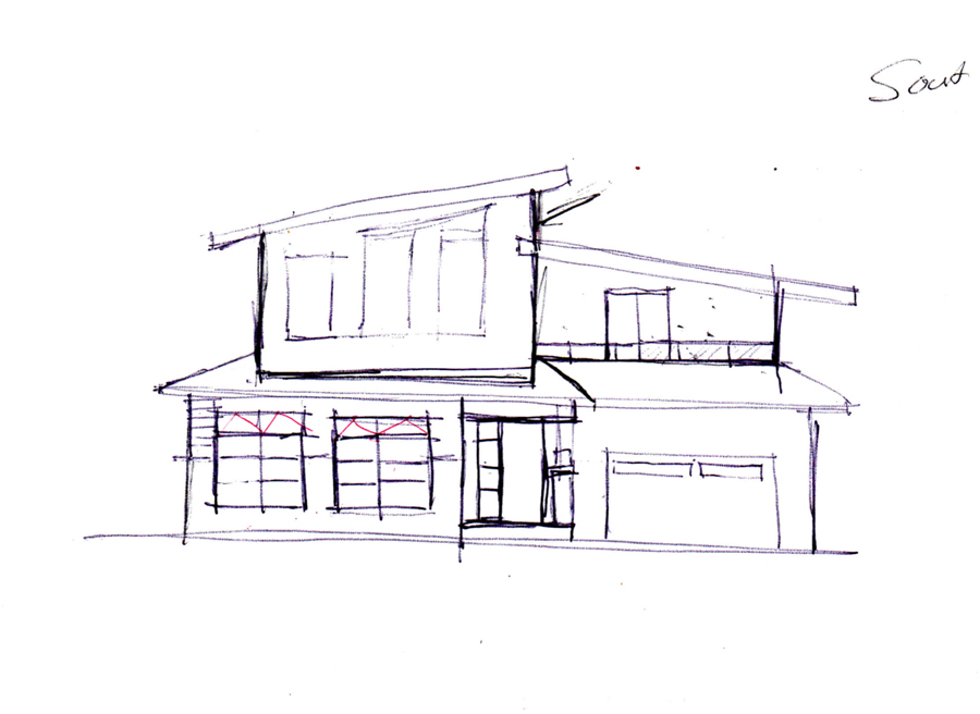Refined sketch by KW Design