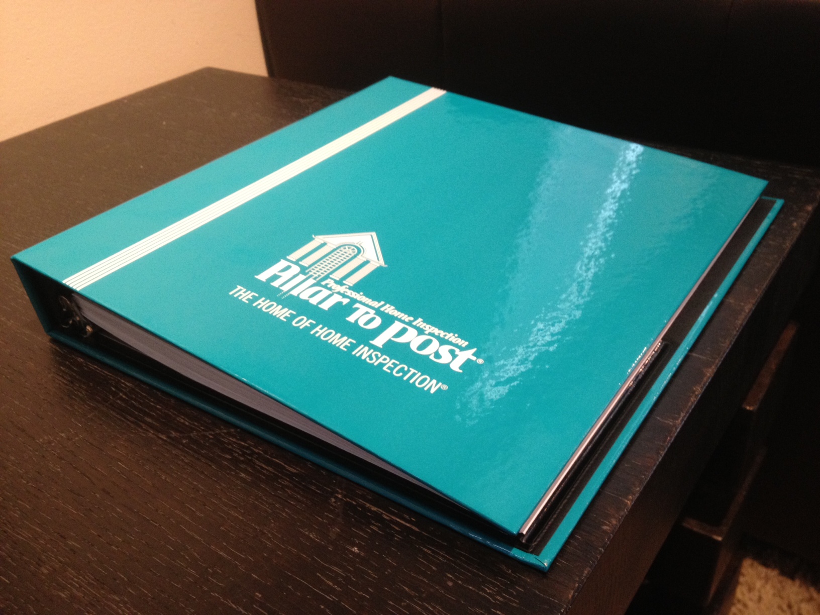 Photo: Home Inspection Binder from Pillar to Post