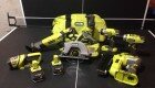 Our Ryobi ONE+ collection so far