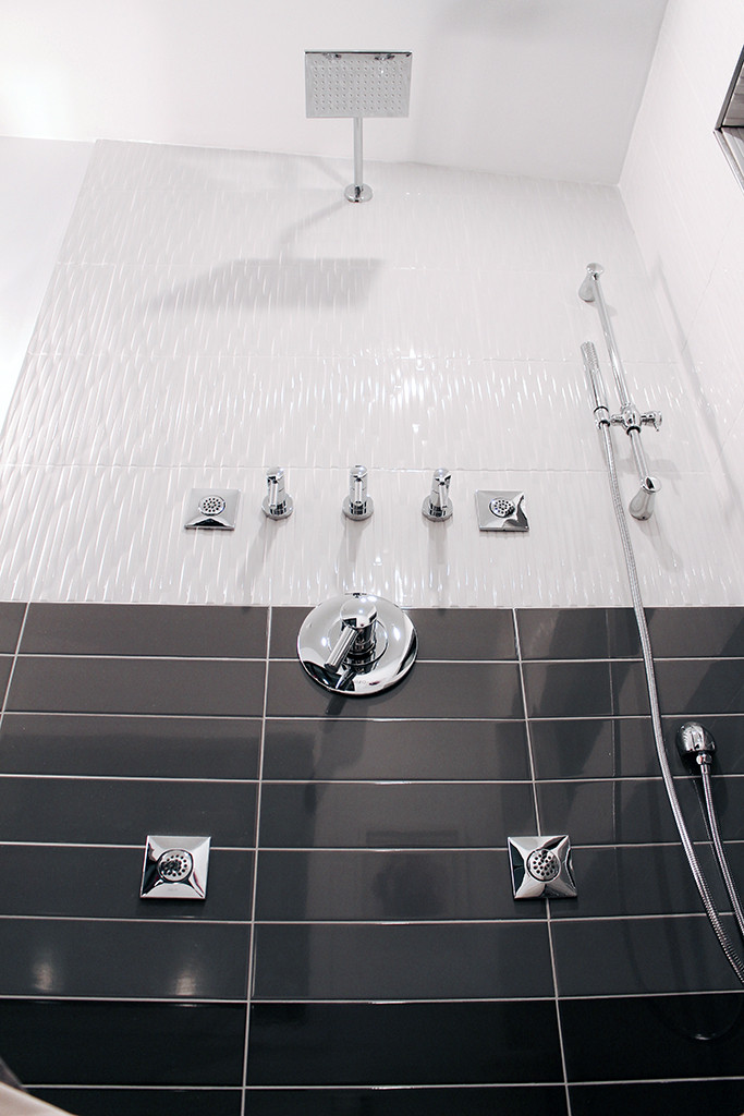 Dream shower Brizo & Delta fixtures - Master Bath Retreat | The Dreamhouse Project