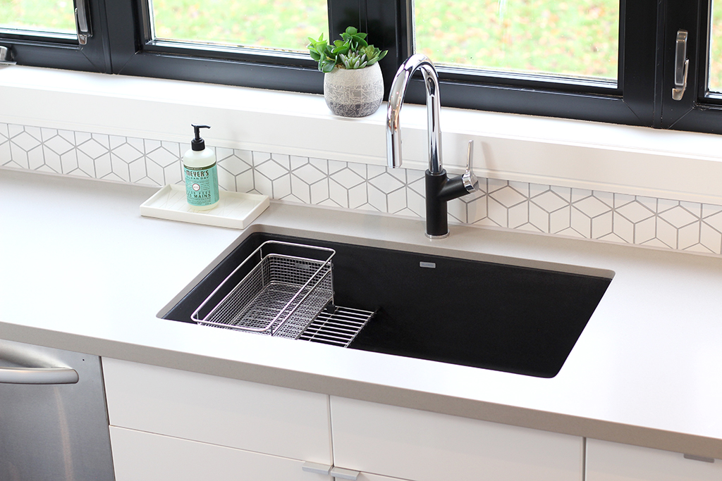The Dreamhouse Project - Dream Kitchen Reveal featuring BLANCO Precis undermount sink & Urbena faucet