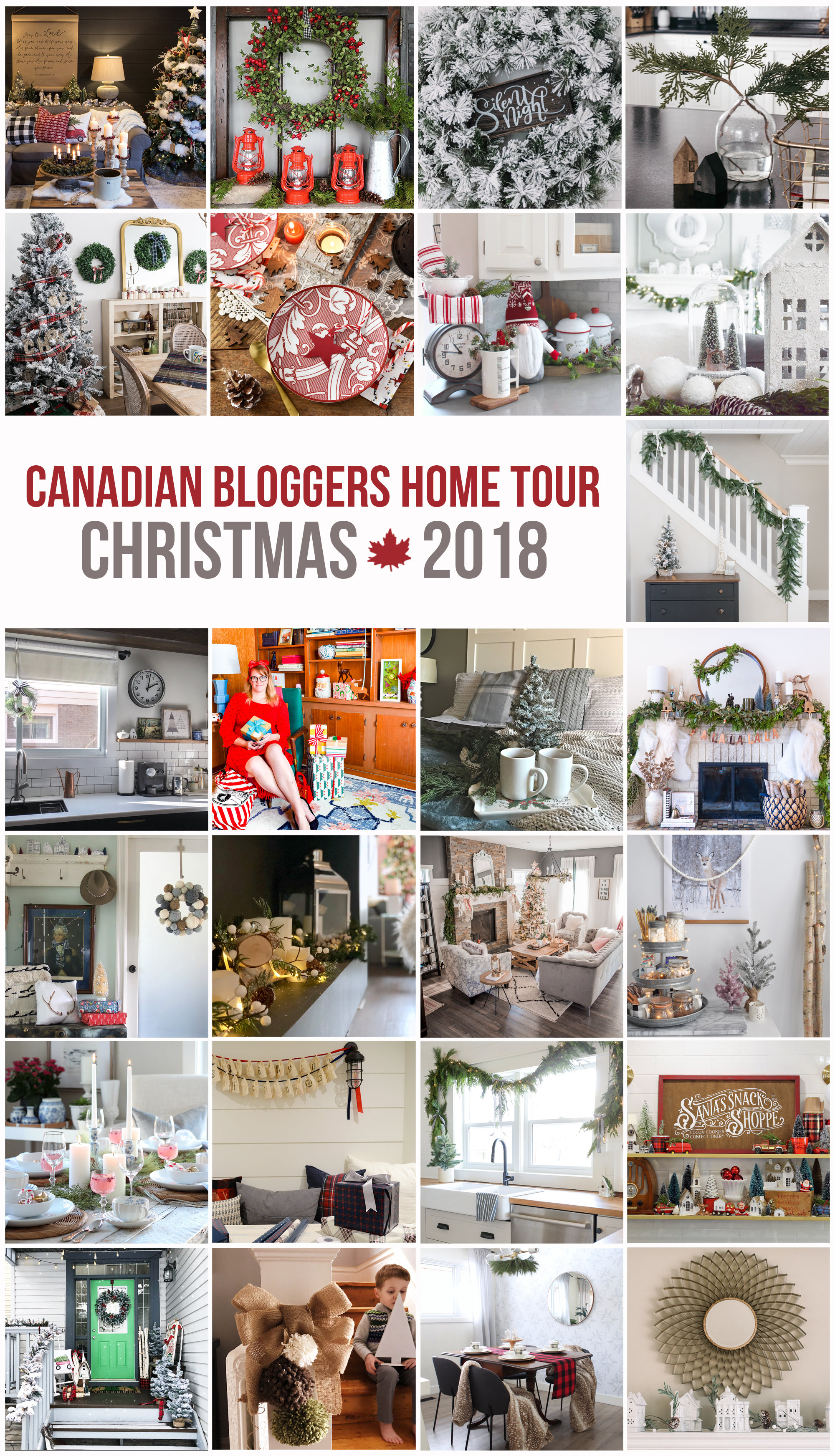 2018 Christmas Canadian Bloggers Fall Home Tour
